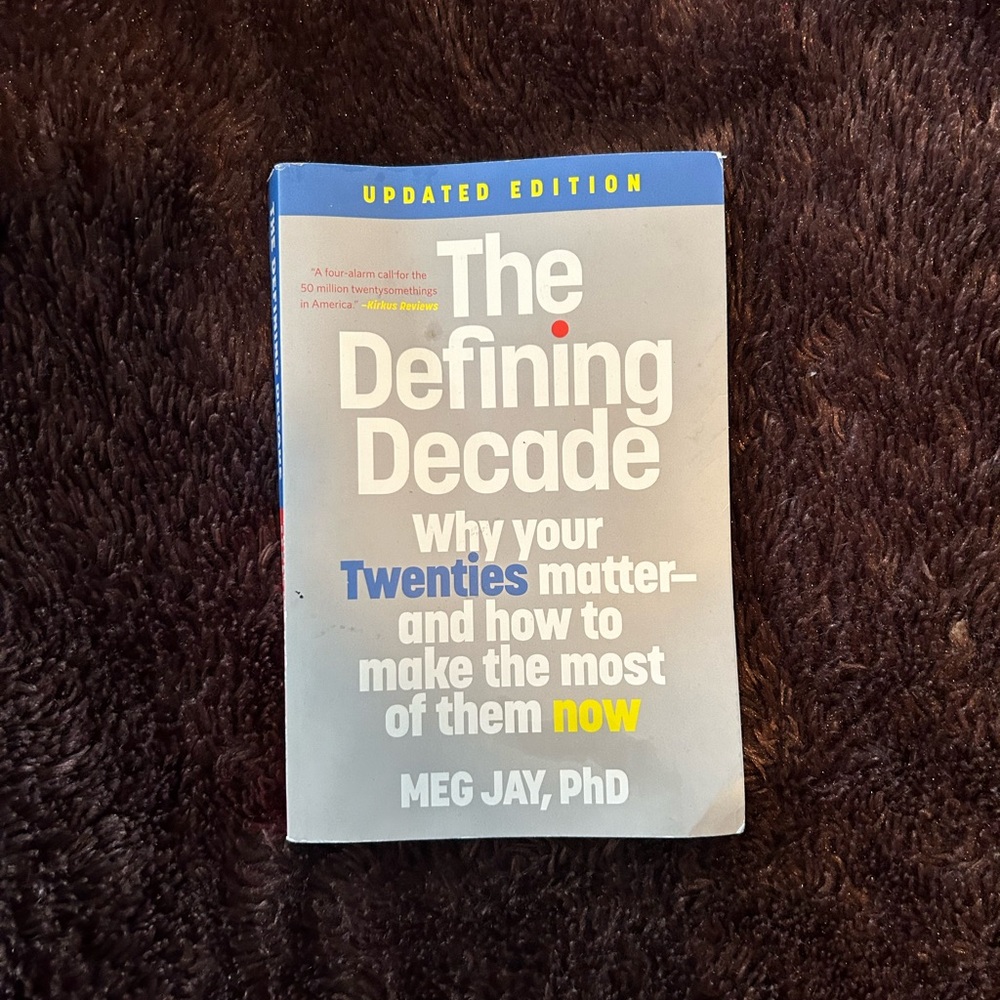 The Defining Decade Paperback Book